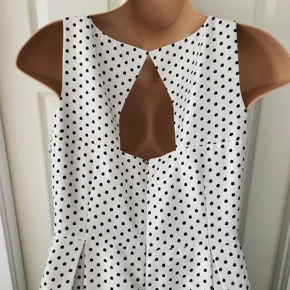 Danny And Nicole Polka Dot Dress - Picture 11 of 16